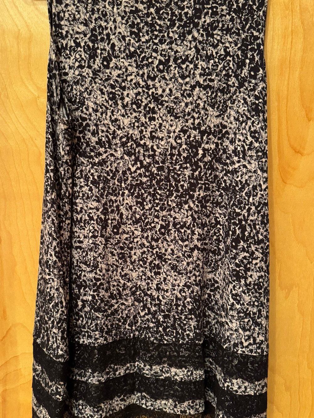 LOGO by Lori Goldstein Black and White Printed Tunic